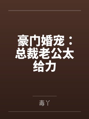 豪门婚宠：总裁老公太给力by毒丫
